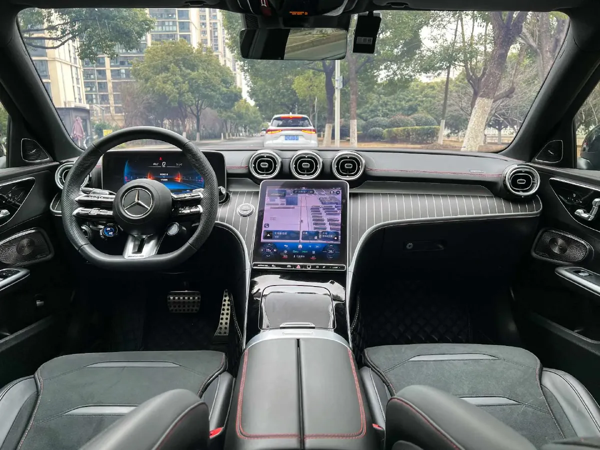 2024 Mercedes-Benz C AMG 2.0T 408HP L4 9AT,autocango,china used car exporter,china ev exporter,chinese used car exporter,chinese used ev exporter