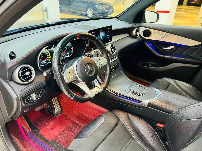2020 Mercedes-Benz GLC AMG 3.0T 390HP V6 9AT,autocango,china used car exporter,china ev exporter,chinese used car exporter,chinese used ev exporter