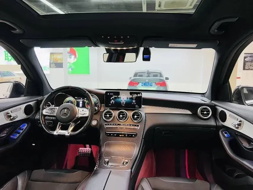 2020 Mercedes-Benz GLC AMG 3.0T 390HP V6 9AT,autocango,china used car exporter,china ev exporter,chinese used car exporter,chinese used ev exporter