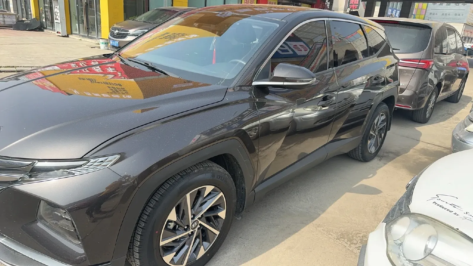 2021 Hyundai Tucson 1.5T 200HP L4 7DCT,autocango,china used car exporter,china ev exporter,chinese used car exporter,chinese used ev exporter