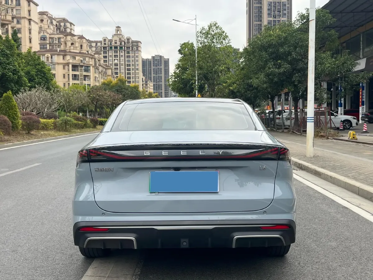 2023 Geely Galaxy L6 1.5T 163HP L4 3DHT PHEV,autocango,china used car exporter,china ev exporter,chinese used car exporter,chinese used ev exporter