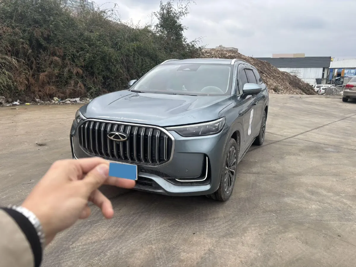 2023 Chery Tiggo 9 2.0T 261HP L4 7DCT,autocango,china used car exporter,china ev exporter,chinese used car exporter,chinese used ev exporter