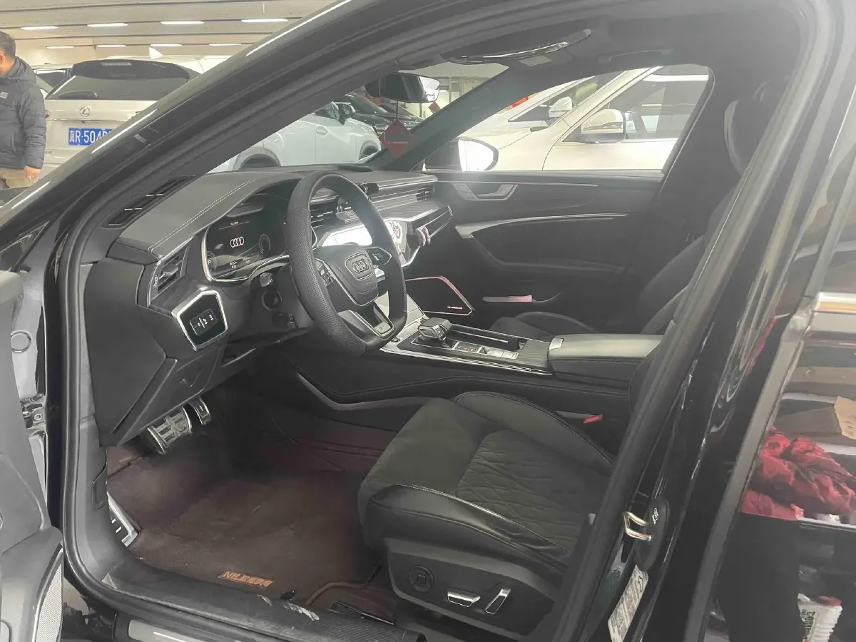 2024 Audi A6L 3.0T 340HP V6 7DCT,autocango,china used car exporter,china ev exporter,chinese used car exporter,chinese used ev exporter