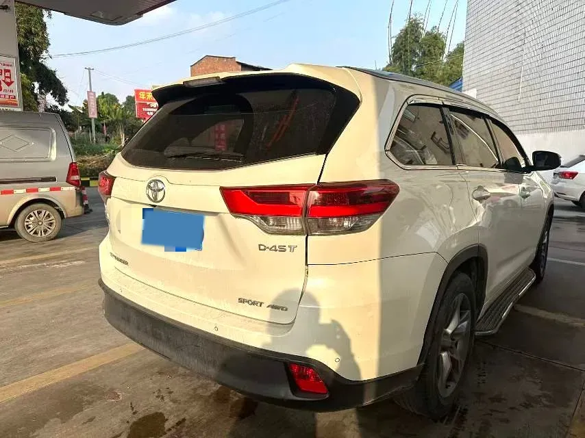 2018 Toyota Highlander 2.0T 220HP L4 6AT,autocango,china used car exporter,china ev exporter,chinese used car exporter,chinese used ev exporter