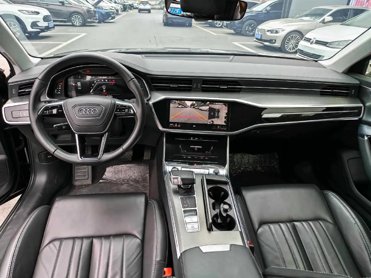 2024 Audi A6L 2.0T 245HP L4 7DCT,autocango,china used car exporter,china ev exporter,chinese used car exporter,chinese used ev exporter