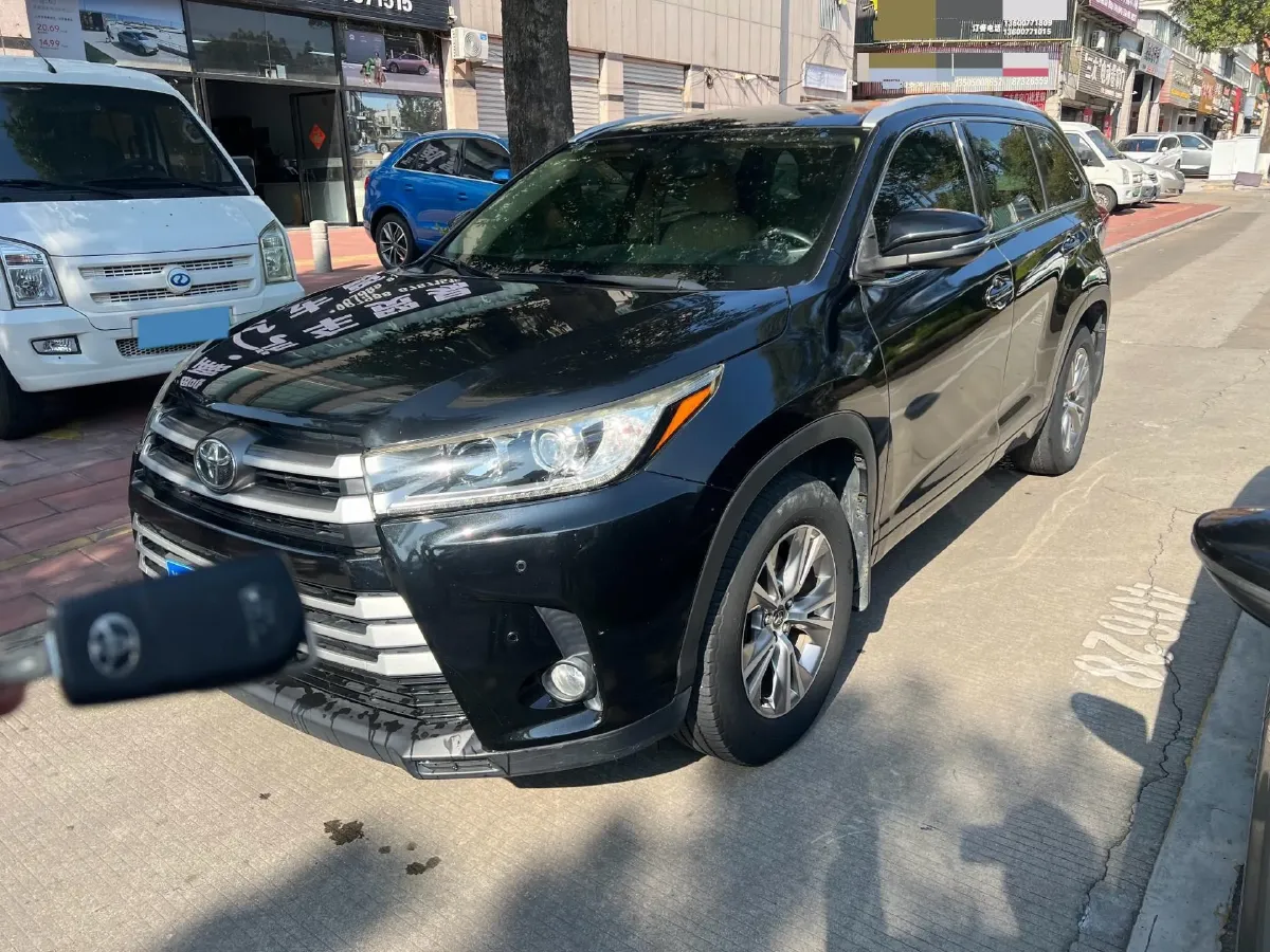 2018 Toyota Highlander 2.0T 220HP L4 6AT,autocango,china used car exporter,china ev exporter,chinese used car exporter,chinese used ev exporter