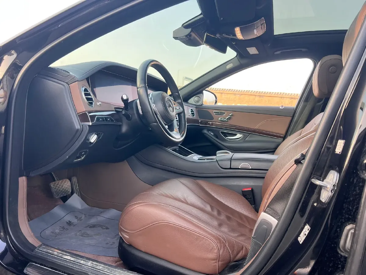 2020 Mercedes-Benz S Class 3.0T 299HP L6 9AT,autocango,china used car exporter,china ev exporter,chinese used car exporter,chinese used ev exporter