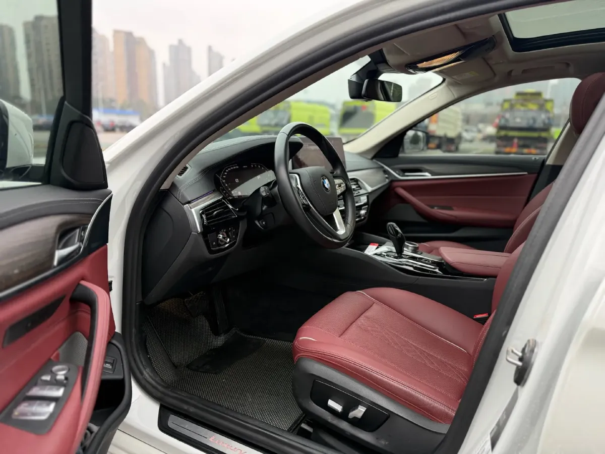 2021 BMW 5 Series 2.0T 252HP L4 8AT,autocango,china used car exporter,china ev exporter,chinese used car exporter,chinese used ev exporter