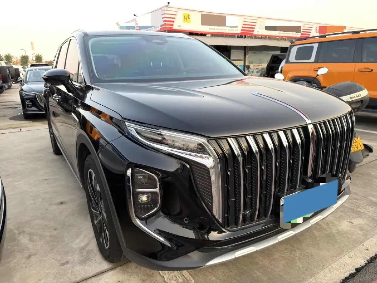 2025 HongQi HS7 2.0T 252HP L4 8AT,autocango,china used car exporter,china ev exporter,chinese used car exporter,chinese used ev exporter