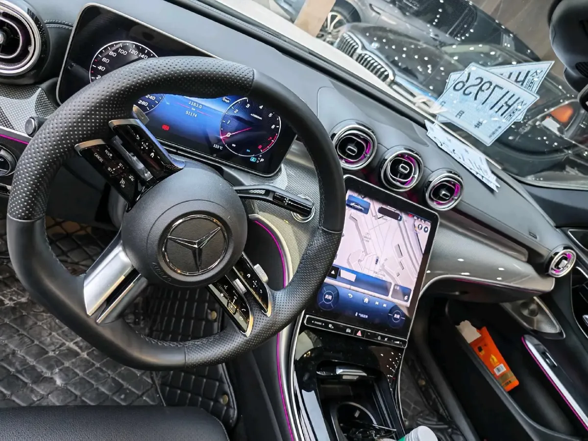 2023 Mercedes-Benz C Class 1.5T 204HP L4 9AT,autocango,china used car exporter,china ev exporter,chinese used car exporter,chinese used ev exporter