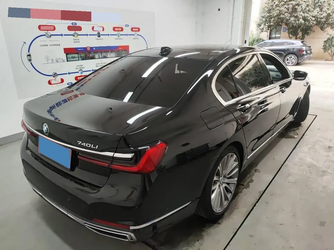 2021 BMW 7 Series 3.0T 340HP L6 8AT,autocango,china used car exporter,china ev exporter,chinese used car exporter,chinese used ev exporter