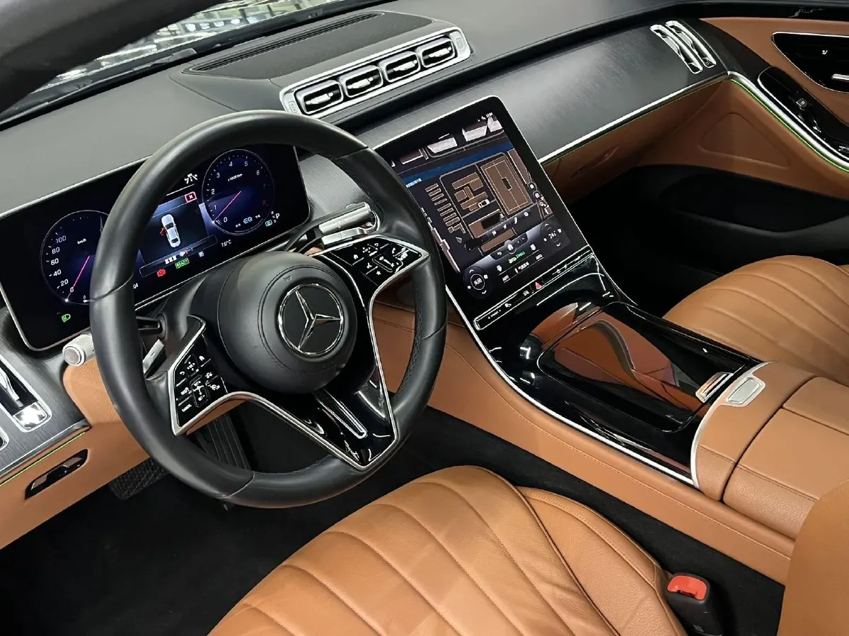 2021 Mercedes-Benz S Class 3.0T 313HP L6 9AT,autocango,china used car exporter,china ev exporter,chinese used car exporter,chinese used ev exporter