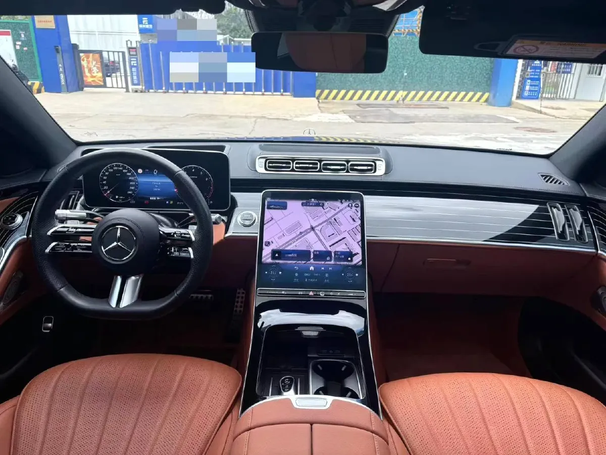 2022 Mercedes-Benz S Class 2.5T 367HP L6 9AT,autocango,china used car exporter,china ev exporter,chinese used car exporter,chinese used ev exporter