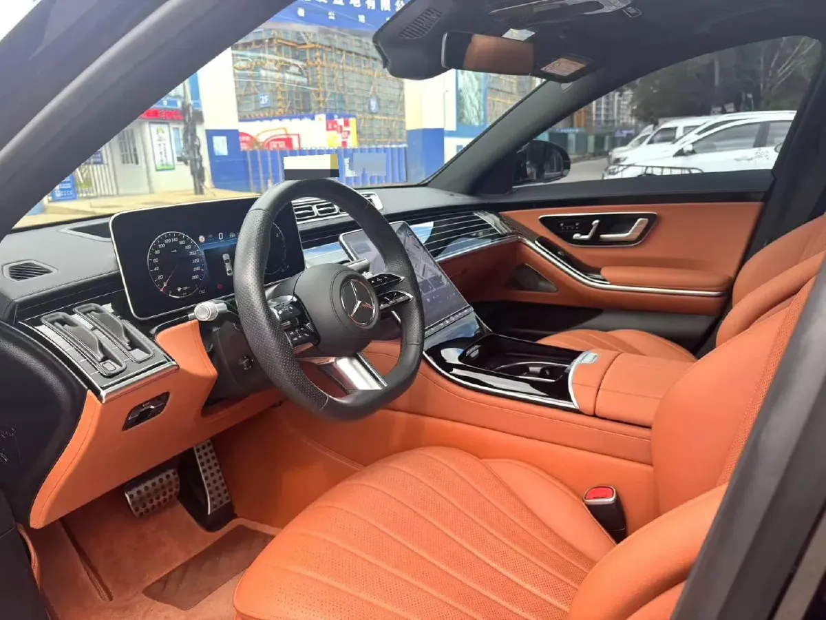 2022 Mercedes-Benz S Class 2.5T 367HP L6 9AT,autocango,china used car exporter,china ev exporter,chinese used car exporter,chinese used ev exporter