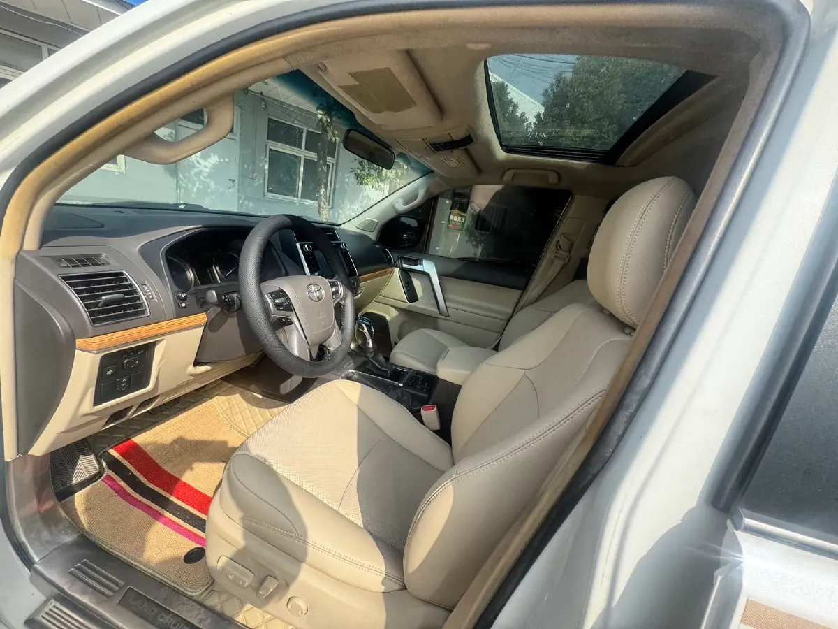 2018 Toyota Land Cruiser Prado 3.5L 280HP V6 6AT,autocango,china used car exporter,china ev exporter,chinese used car exporter,chinese used ev exporter