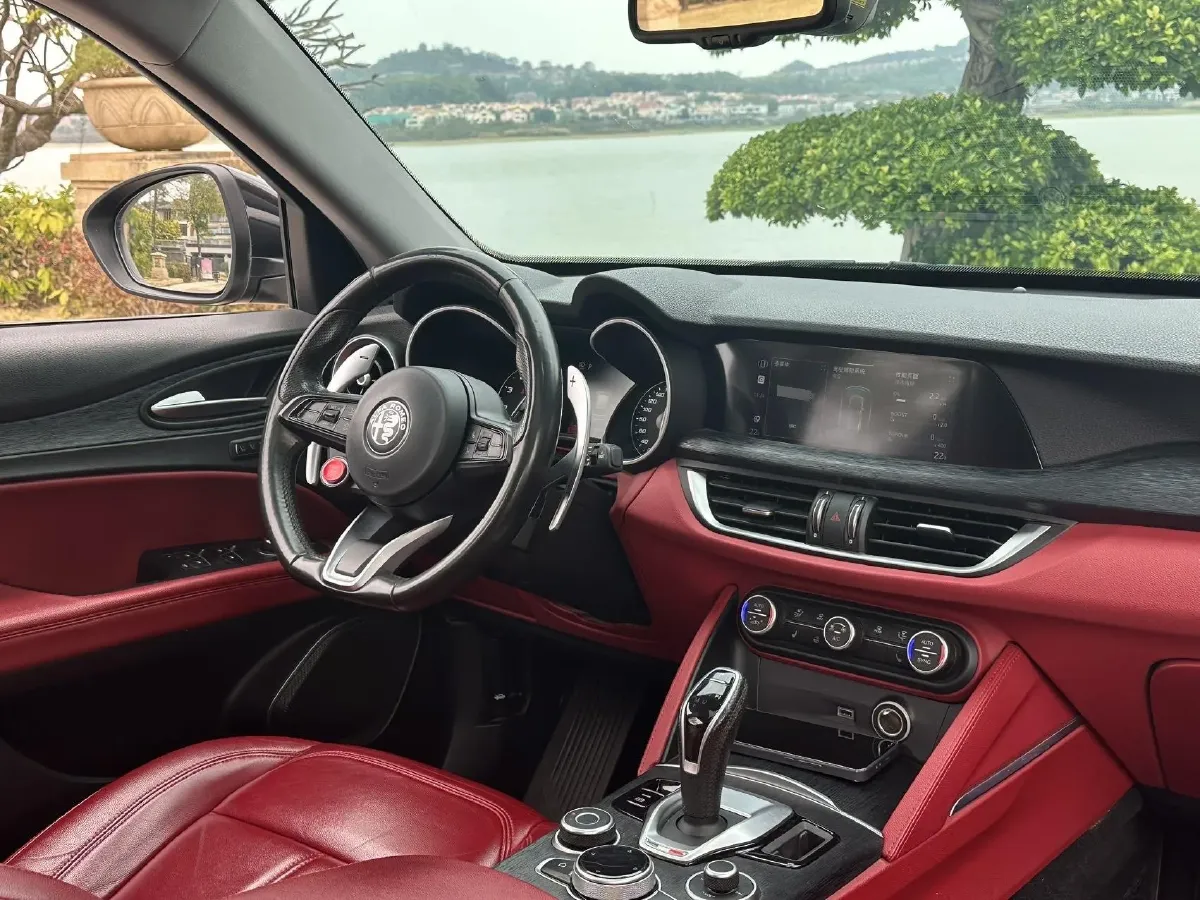 2020 Alfa Romeo Stelvio 2.0T 280HP L4 8AT,autocango,china used car exporter,china ev exporter,chinese used car exporter,chinese used ev exporter