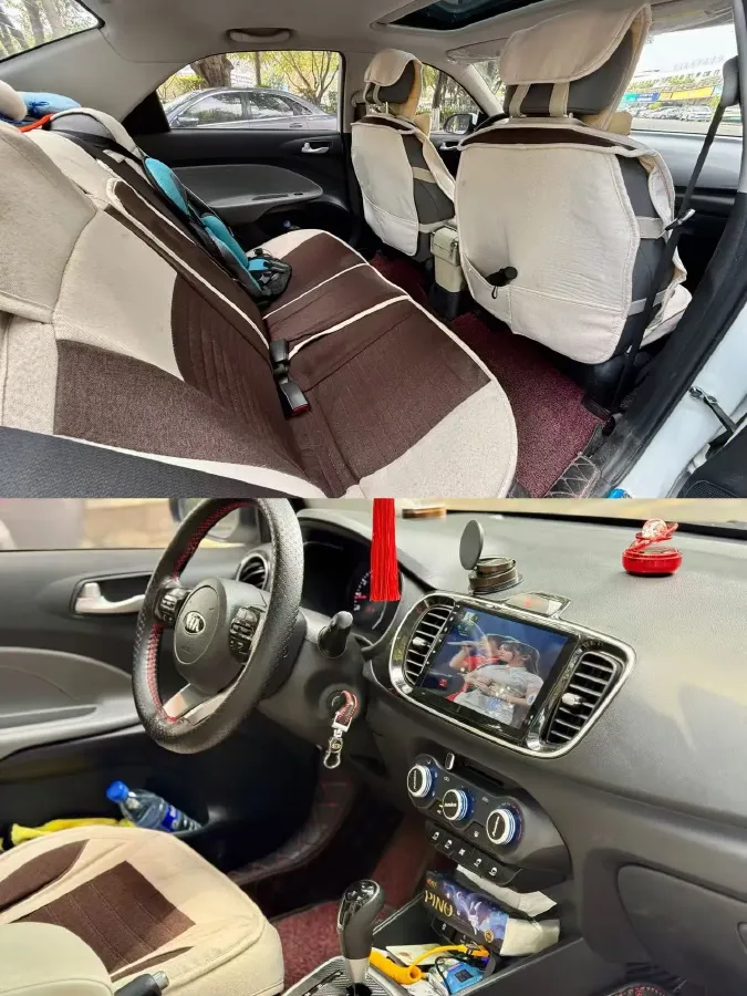 2017 Kia Pegas 1.4L 95HP L4 4AT,autocango,china used car exporter,china ev exporter,chinese used car exporter,chinese used ev exporter