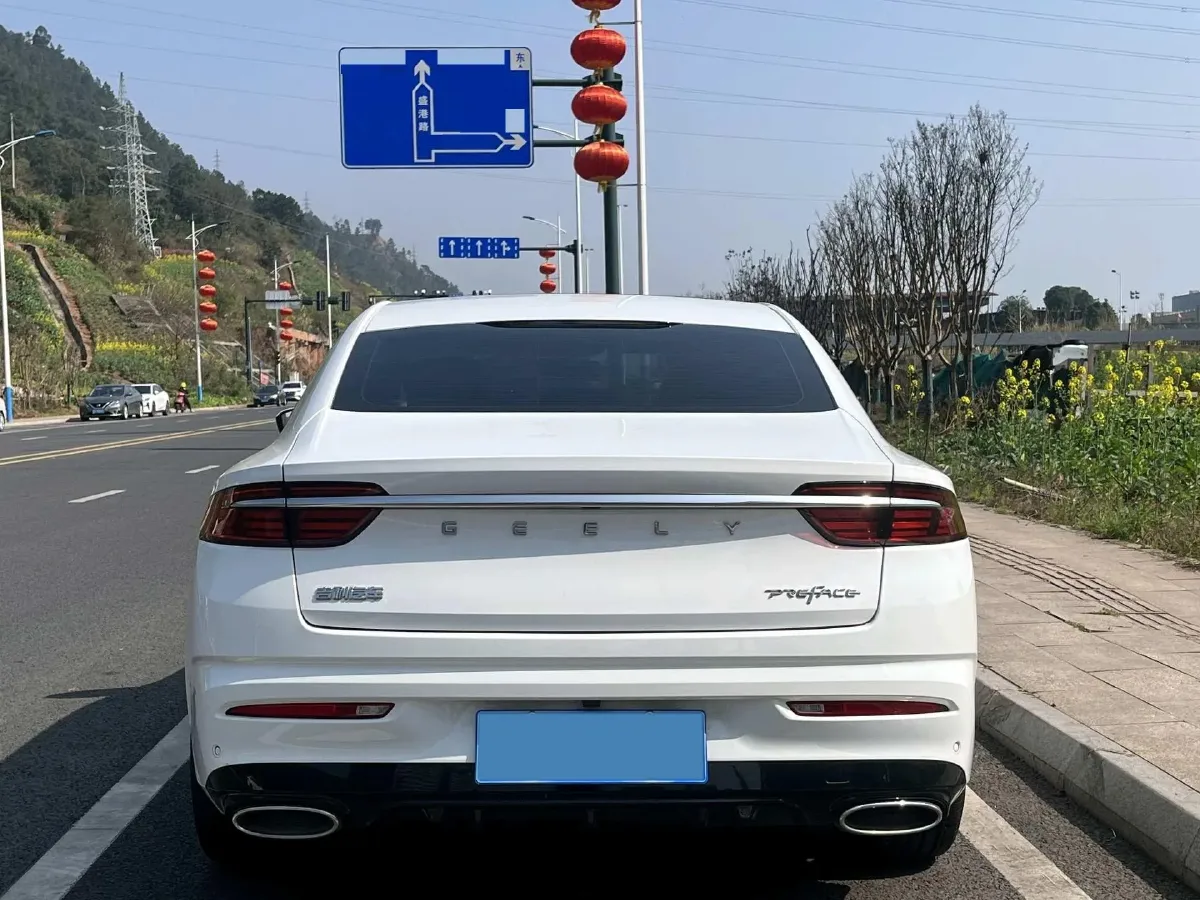 2021 Geely Preface 2.0T 190HP L4 7DCT,autocango,china used car exporter,china ev exporter,chinese used car exporter,chinese used ev exporter