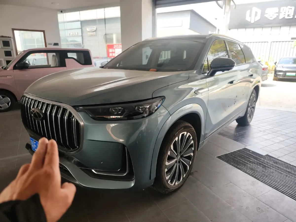 2023 Chery Tiggo 9 2.0T 261HP L4 7DCT,autocango,china used car exporter,china ev exporter,chinese used car exporter,chinese used ev exporter