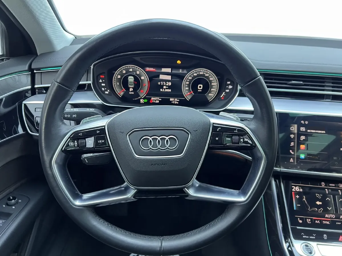 2022 Audi A8 3.0T 286HP V6 8AT,autocango,china used car exporter,china ev exporter,chinese used car exporter,chinese used ev exporter