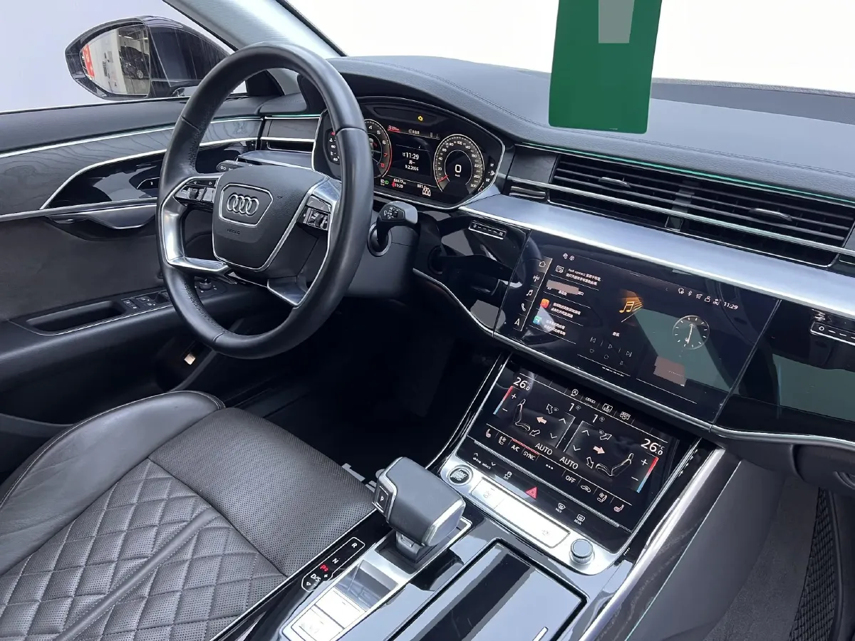 2022 Audi A8 3.0T 286HP V6 8AT,autocango,china used car exporter,china ev exporter,chinese used car exporter,chinese used ev exporter