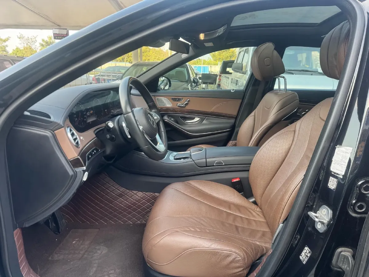 2020 Mercedes-Benz S Class 3.0T 367HP L6 9AT,autocango,china used car exporter,china ev exporter,chinese used car exporter,chinese used ev exporter