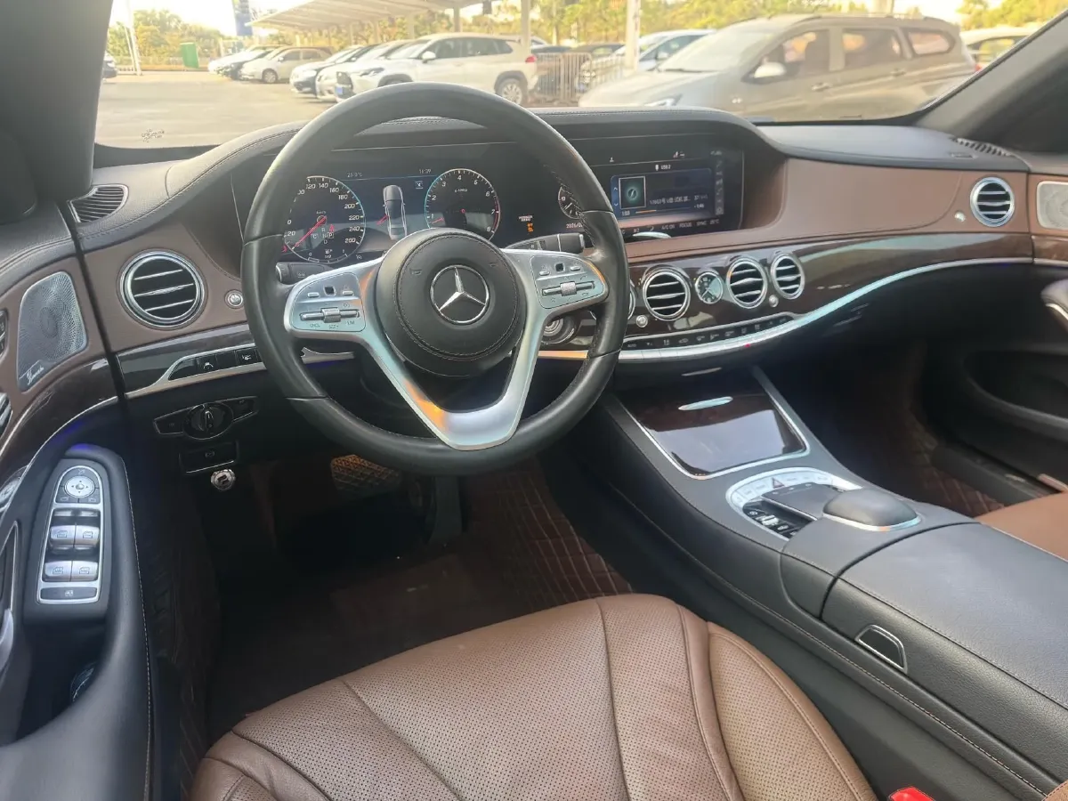 2020 Mercedes-Benz S Class 3.0T 367HP L6 9AT,autocango,china used car exporter,china ev exporter,chinese used car exporter,chinese used ev exporter