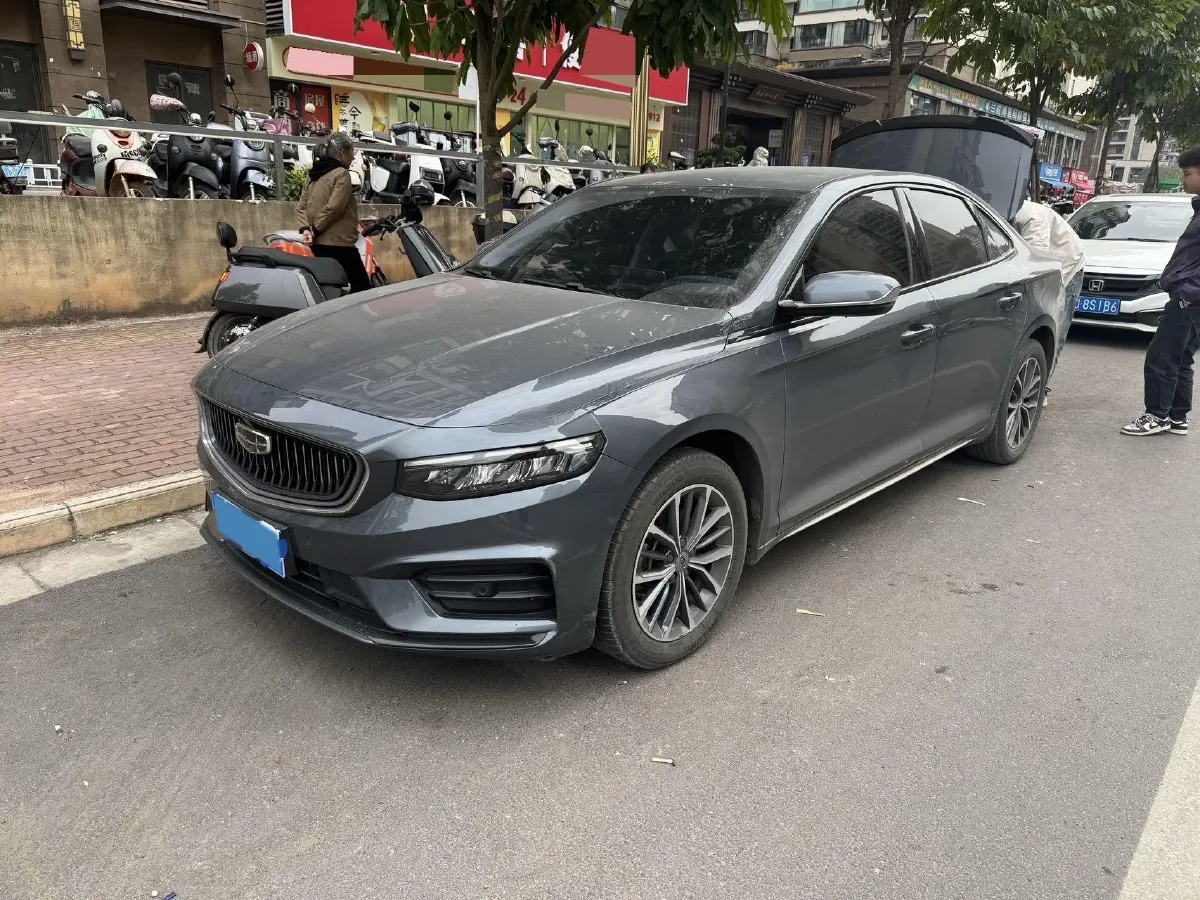 2021 Geely Preface 2.0T 190HP L4 7DCT,autocango,china used car exporter,china ev exporter,chinese used car exporter,chinese used ev exporter