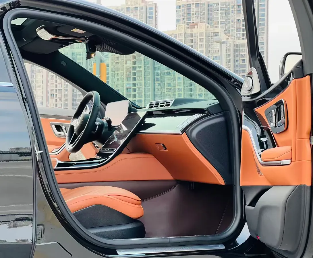 2022 Mercedes-Benz S Class 2.5T 367HP L6 9AT,autocango,china used car exporter,china ev exporter,chinese used car exporter,chinese used ev exporter