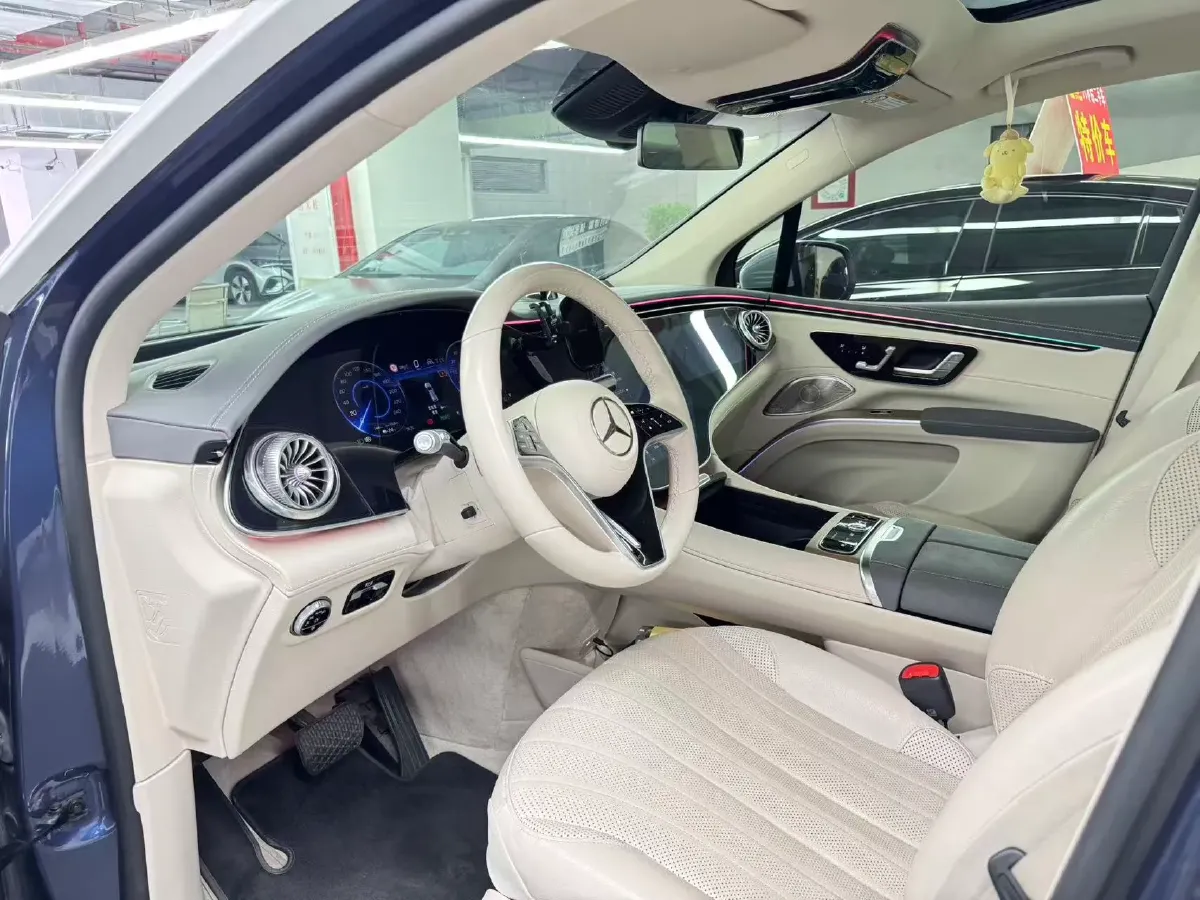 2023 Mercedes-Benz EQS SUV BEV 111.8KWH,autocango,china used car exporter,china ev exporter,chinese used car exporter,chinese used ev exporter