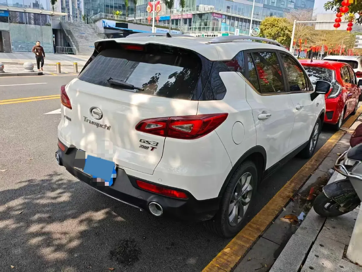 2017 GAC Trumpchi GS3 1.3T 137HP L4 6AT,autocango,china used car exporter,china ev exporter,chinese used car exporter,chinese used ev exporter