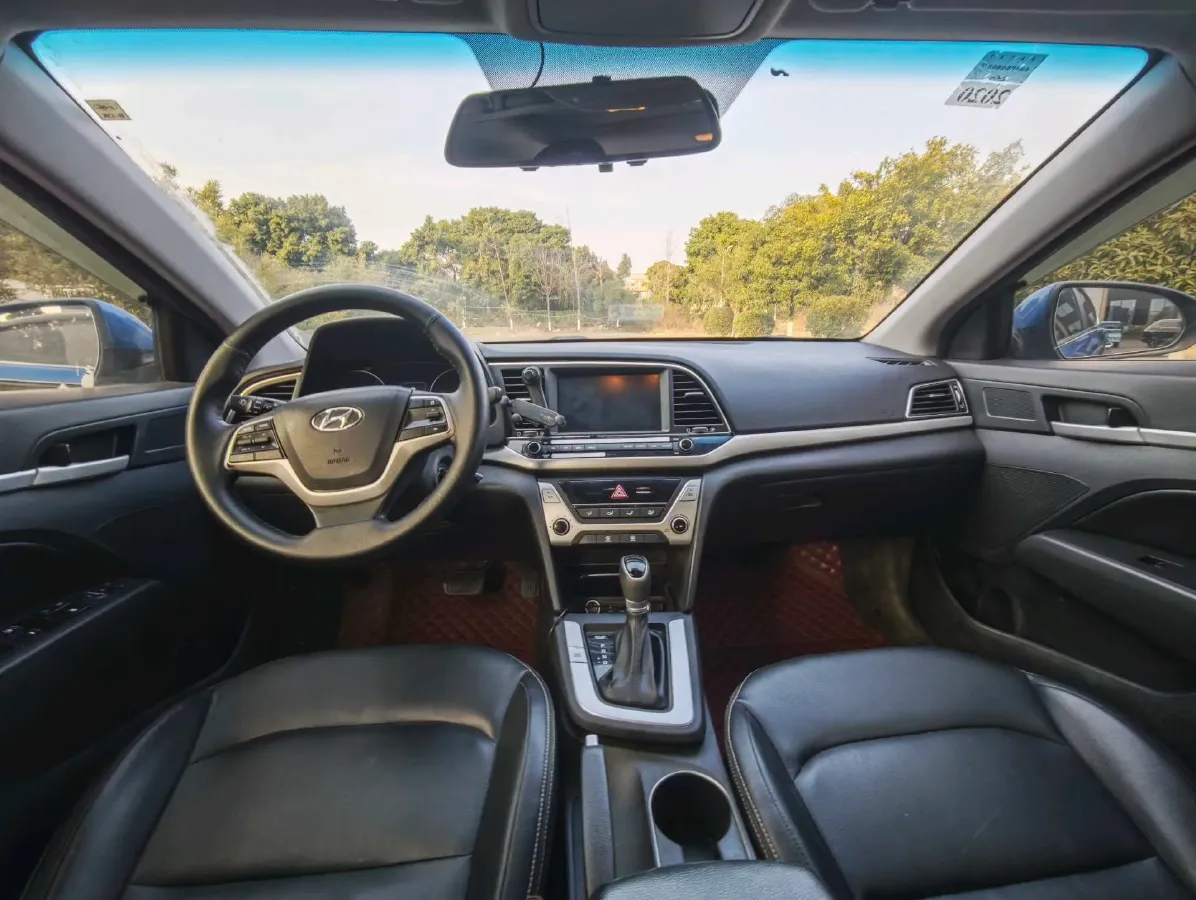 2016 Hyundai Elantra 1.6L 130HP L4 6AT,autocango,china used car exporter,china ev exporter,chinese used car exporter,chinese used ev exporter