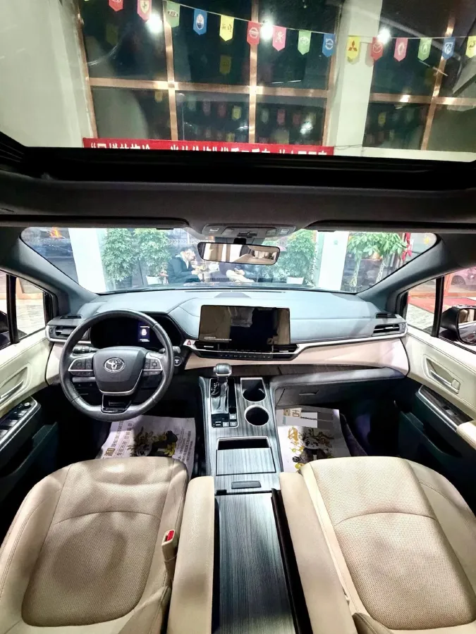 2023 Toyota Sienna 2.5L 189HP L4 E-CVT Hybrid,autocango,china used car exporter,china ev exporter,chinese used car exporter,chinese used ev exporter