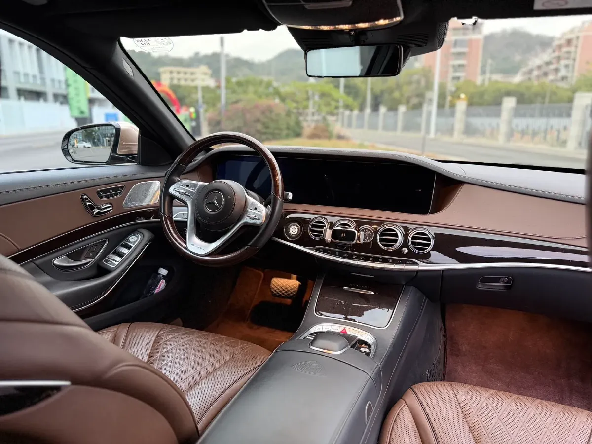 2020 Mercedes-Benz Maybach S Class 3.0T 367HP V6 9AT,autocango,china used car exporter,china ev exporter,chinese used car exporter,chinese used ev exporter