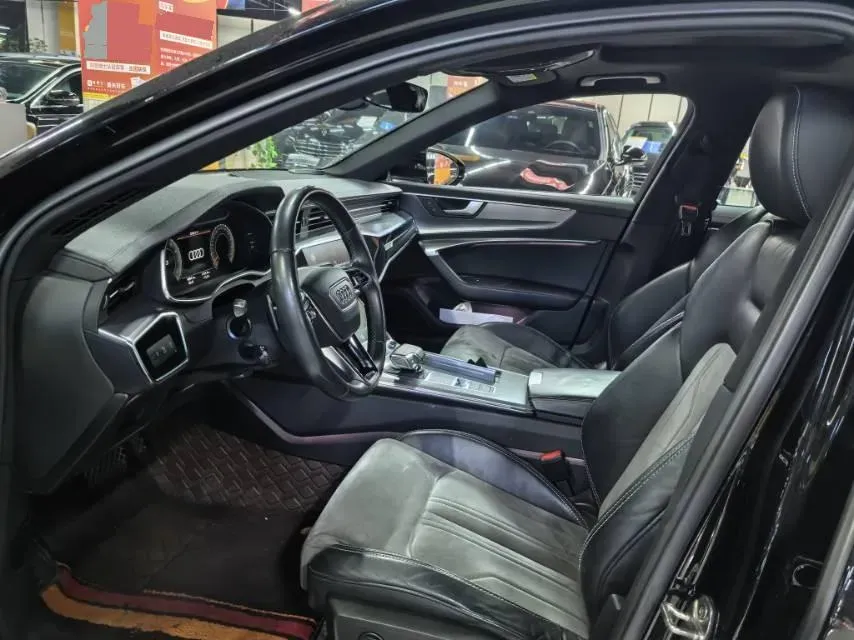 2021 Audi A6L 2.0T 224HP L4 7DCT,autocango,china used car exporter,china ev exporter,chinese used car exporter,chinese used ev exporter