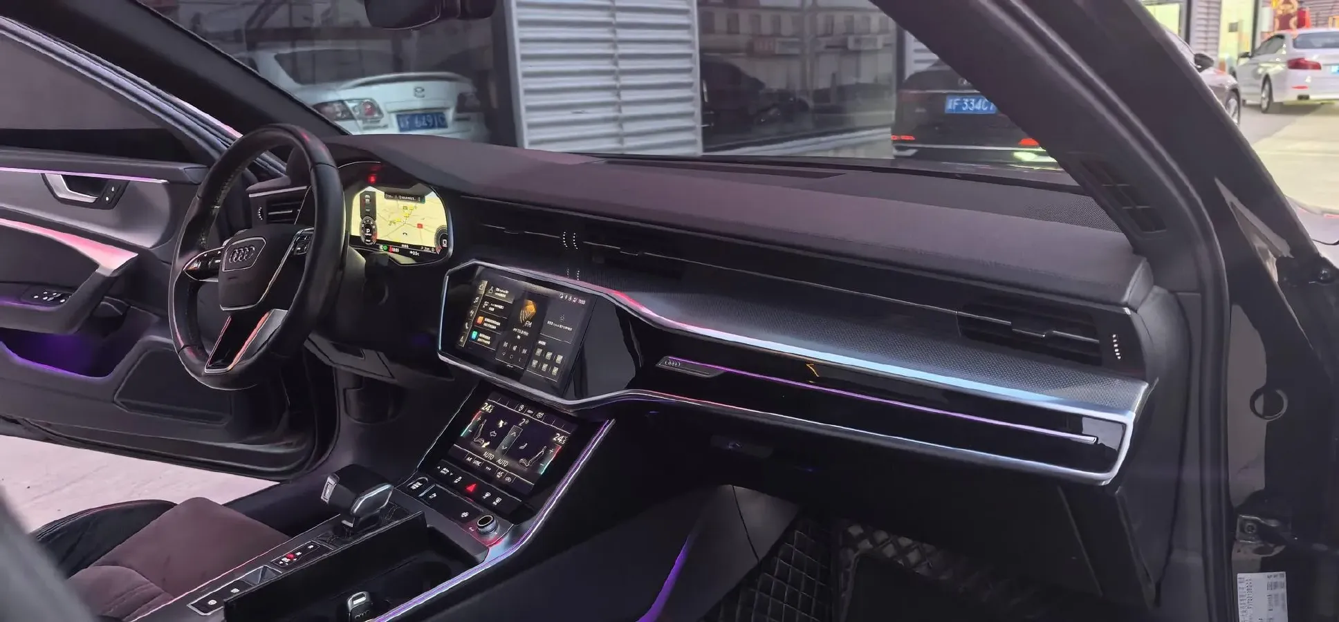 2021 Audi A6L 2.0T 190HP L4 7DCT,autocango,china used car exporter,china ev exporter,chinese used car exporter,chinese used ev exporter