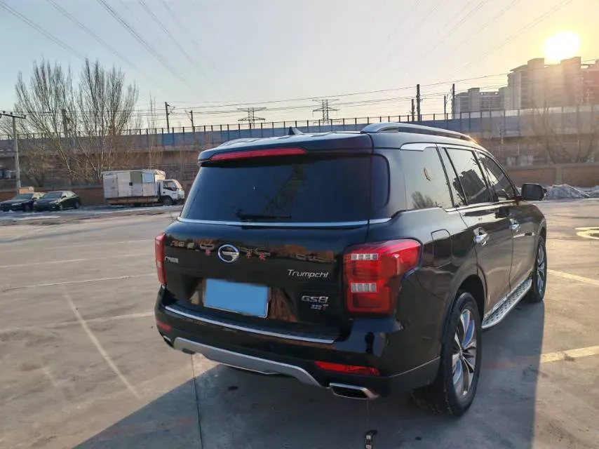 2017 GAC Trumpchi GS8 2.0T 201HP L4 6AT,autocango,china used car exporter,china ev exporter,chinese used car exporter,chinese used ev exporter