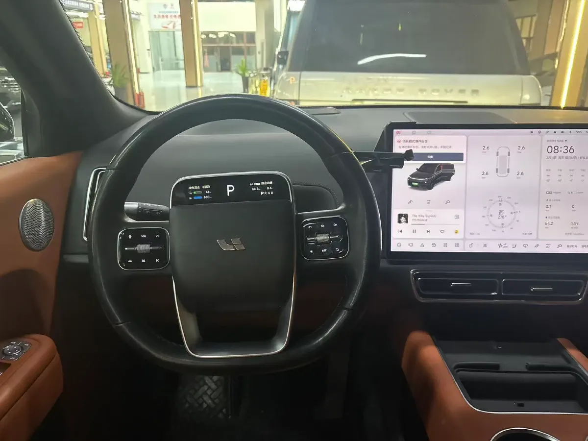 2023 Li L7 Range Extended 154HP REEV 40.9KWH,autocango,china used car exporter,china ev exporter,chinese used car exporter,chinese used ev exporter