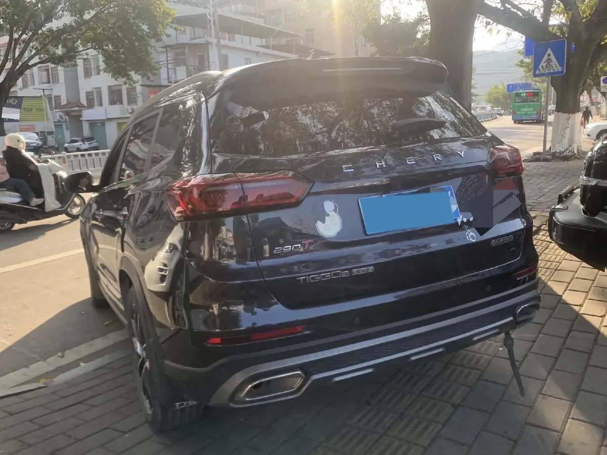 2021 Chery Tiggo 8 Plus 1.6T 197HP L4 7DCT,autocango,china used car exporter,china ev exporter,chinese used car exporter,chinese used ev exporter