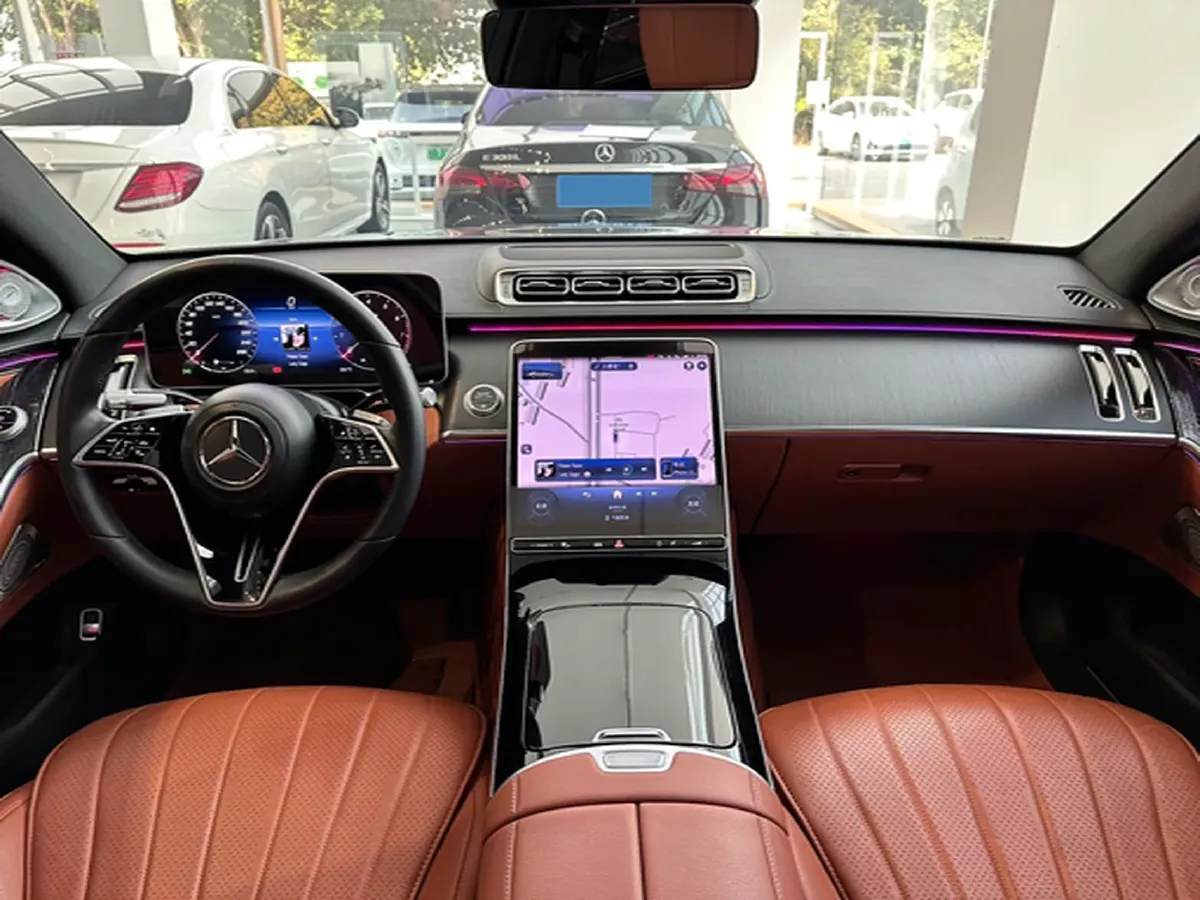 2023 Mercedes-Benz S Class 2.5T 313HP L6 9AT,autocango,china used car exporter,china ev exporter,chinese used car exporter,chinese used ev exporter