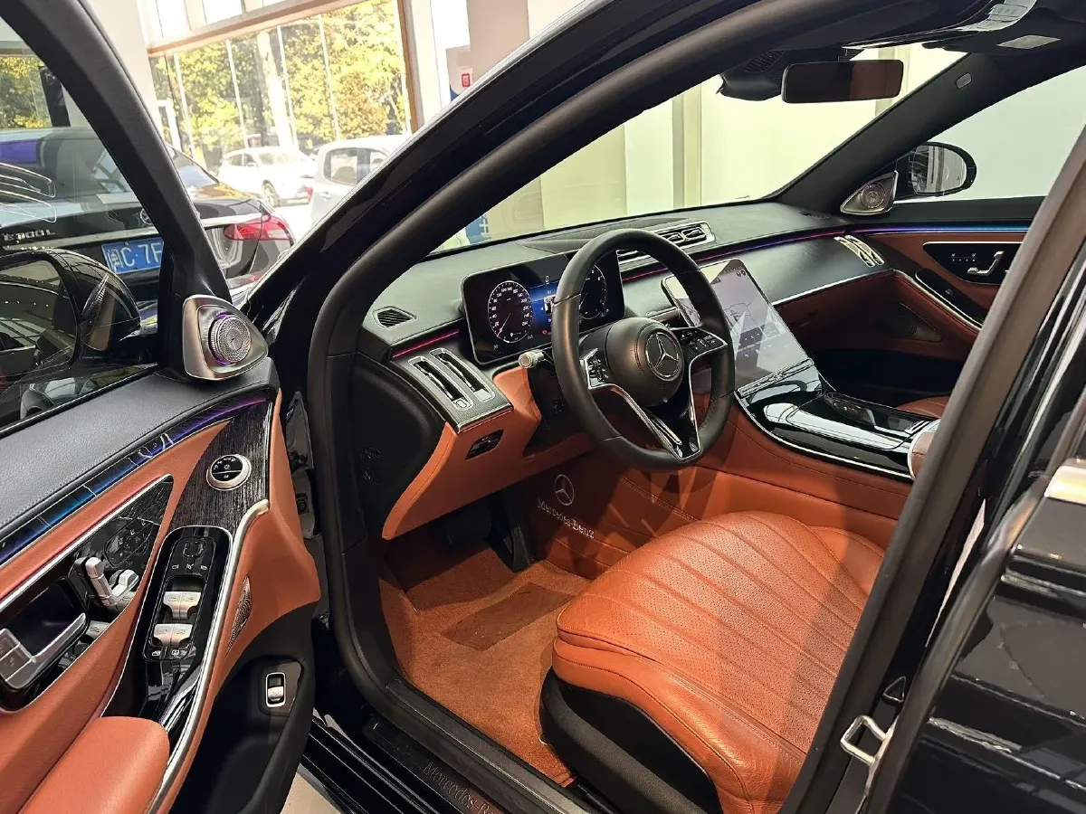 2023 Mercedes-Benz S Class 2.5T 313HP L6 9AT,autocango,china used car exporter,china ev exporter,chinese used car exporter,chinese used ev exporter