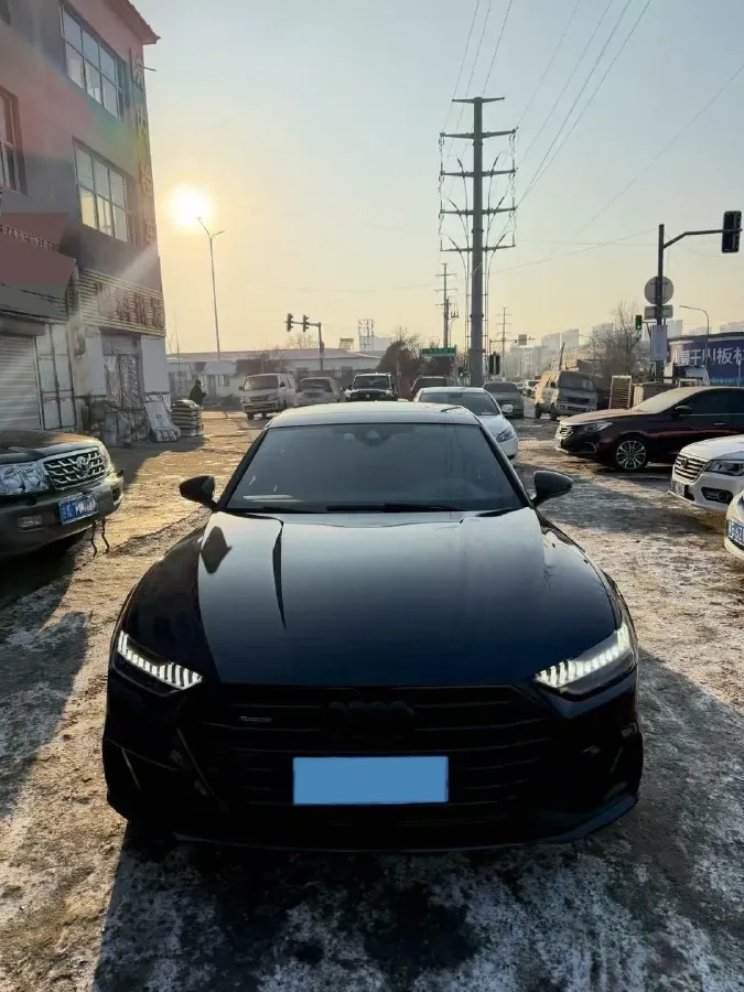 2022 Audi A7L 3.0T 340HP V6 7DCT,autocango,china used car exporter,china ev exporter,chinese used car exporter,chinese used ev exporter