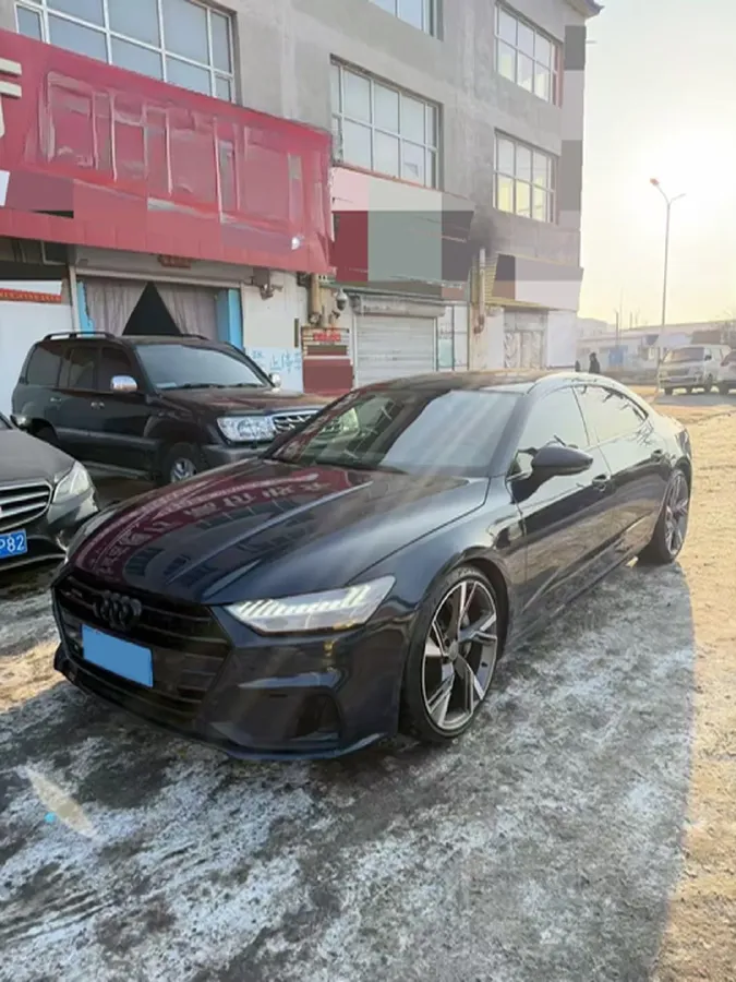 2022 Audi A7L 3.0T 340HP V6 7DCT,autocango,china used car exporter,china ev exporter,chinese used car exporter,chinese used ev exporter
