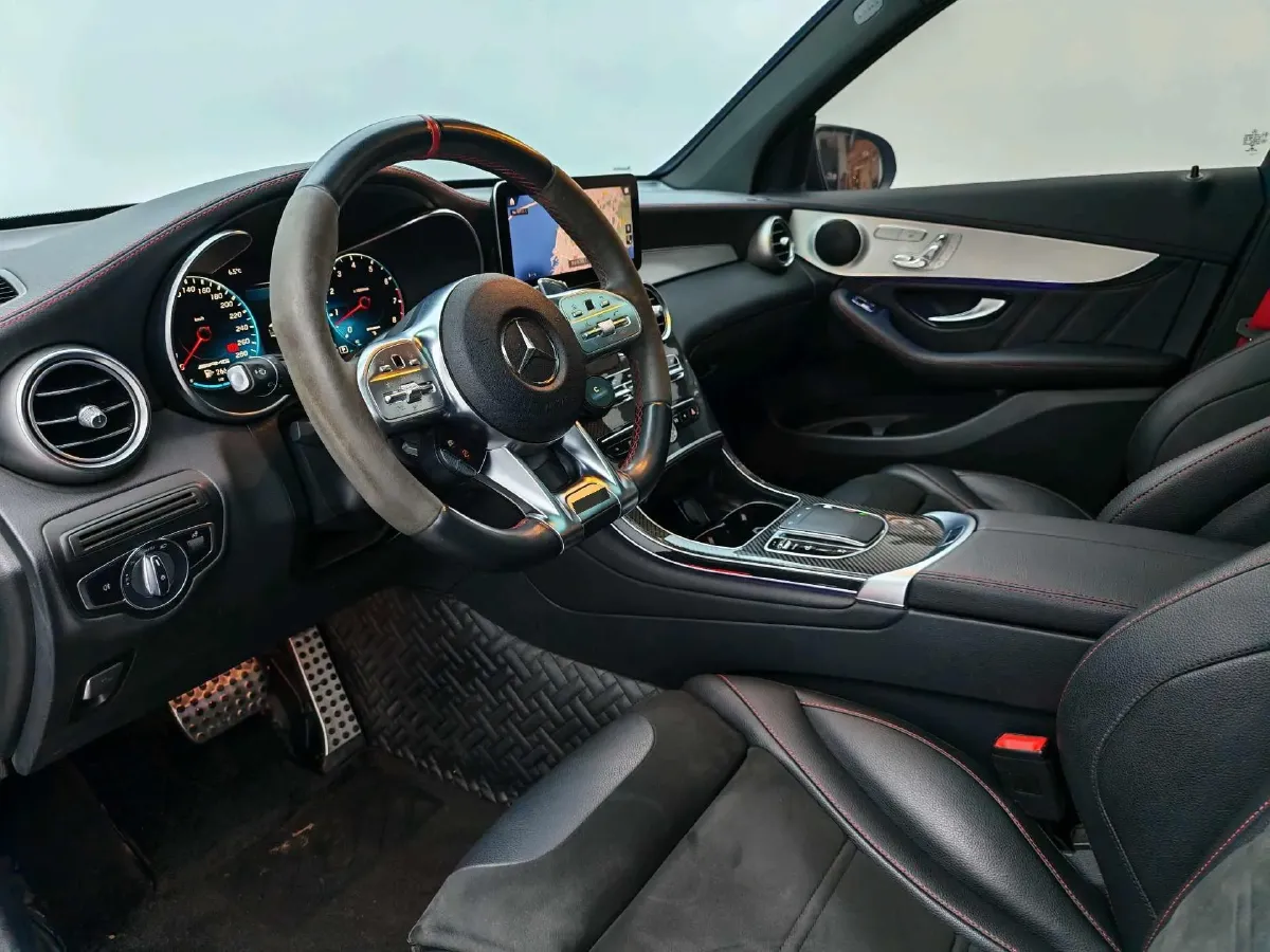 2022 Mercedes-Benz GLC AMG 3.0T 390HP V6 9AT,autocango,china used car exporter,china ev exporter,chinese used car exporter,chinese used ev exporter