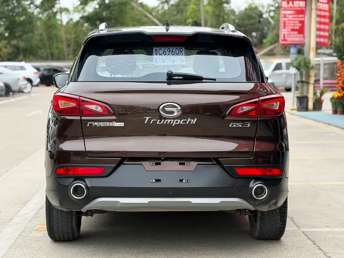 2017 GAC Trumpchi GS3 1.5L 114HP L4 6AT,autocango,china used car exporter,china ev exporter,chinese used car exporter,chinese used ev exporter