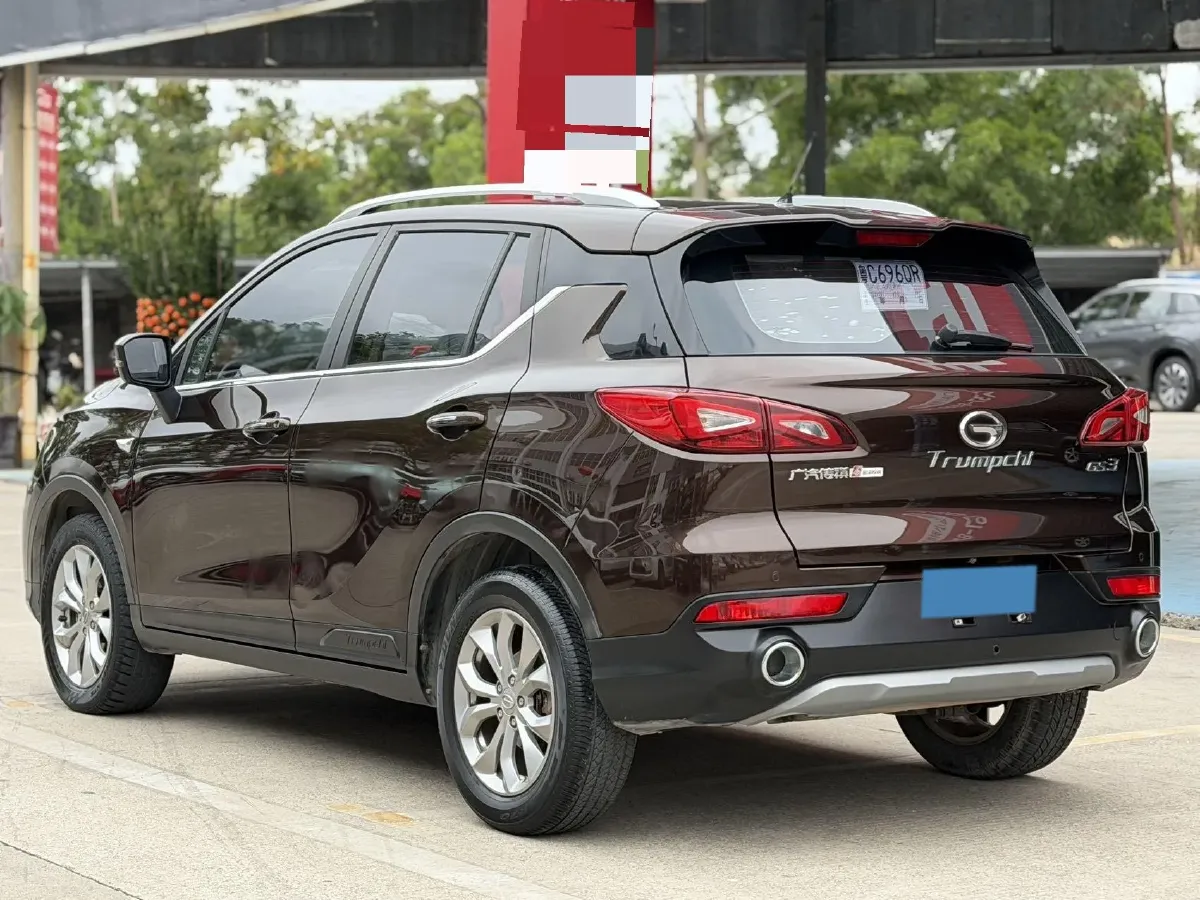 2017 GAC Trumpchi GS3 1.5L 114HP L4 6AT,autocango,china used car exporter,china ev exporter,chinese used car exporter,chinese used ev exporter