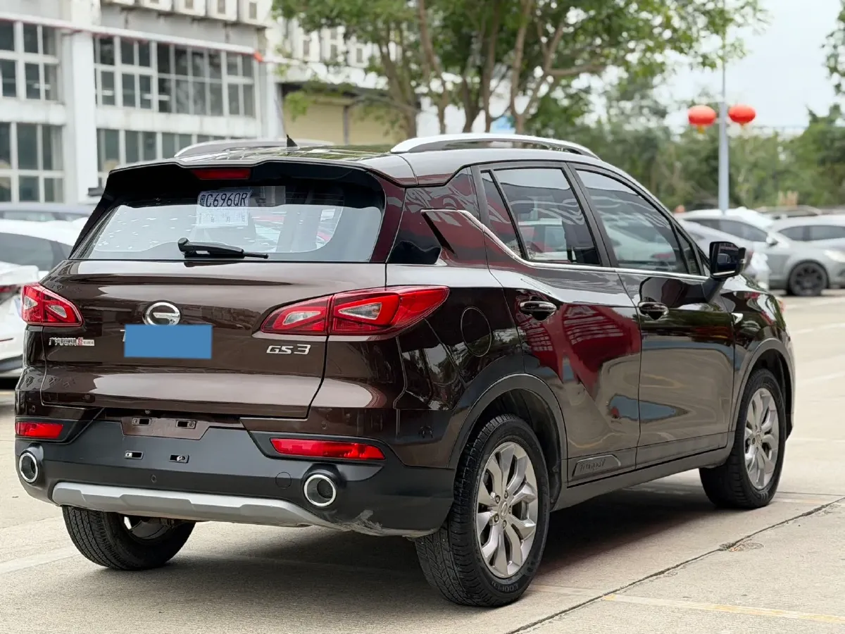 2017 GAC Trumpchi GS3 1.5L 114HP L4 6AT,autocango,china used car exporter,china ev exporter,chinese used car exporter,chinese used ev exporter