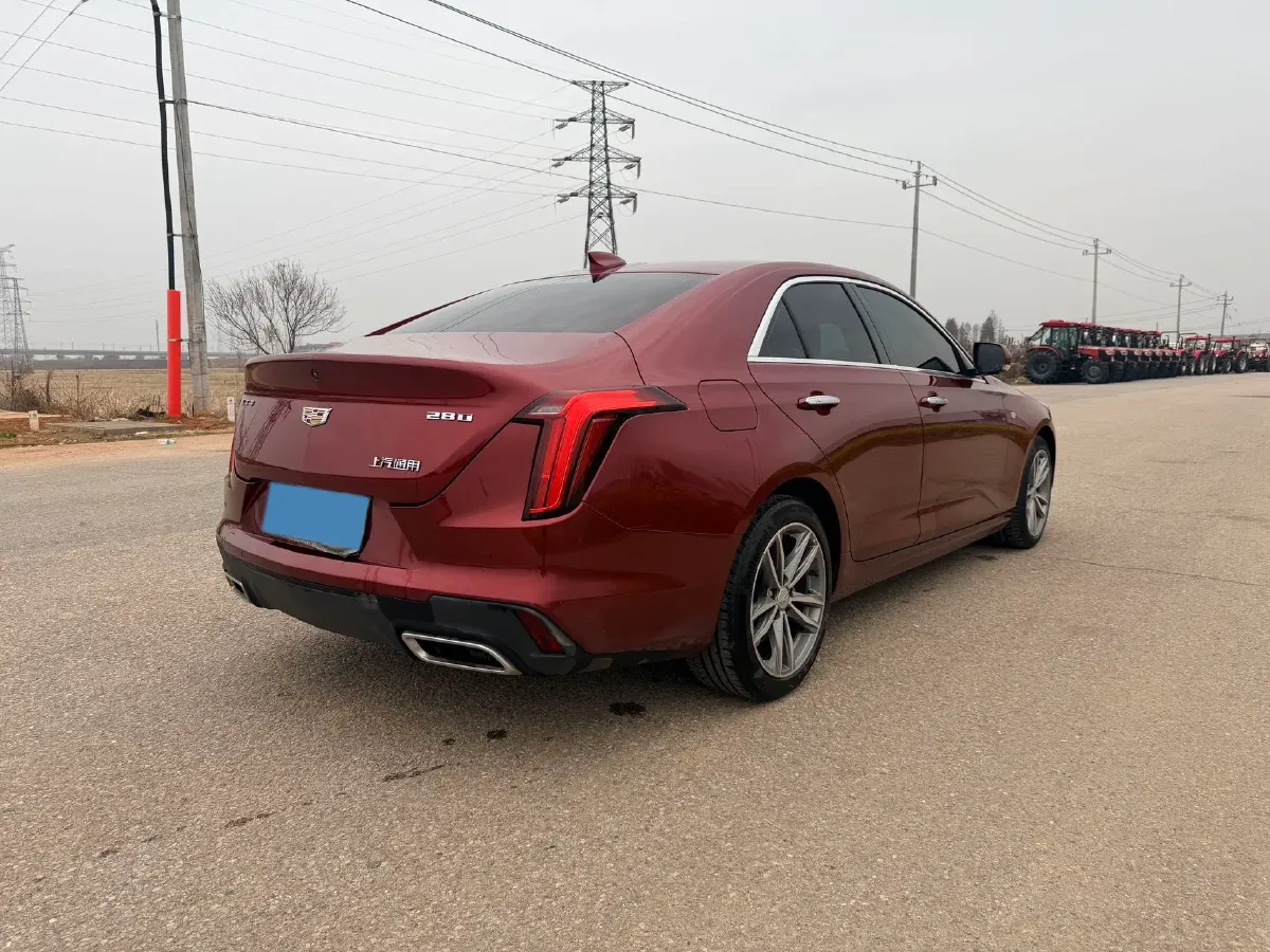 2021 Cadillac CT4 2.0T 237HP L4 8AT,autocango,china used car exporter,china ev exporter,chinese used car exporter,chinese used ev exporter