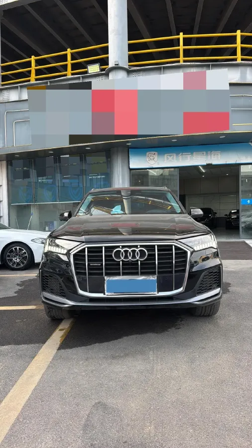 2023 Audi Q7 3.0T 340HP V6 8AT,autocango,china used car exporter,china ev exporter,chinese used car exporter,chinese used ev exporter