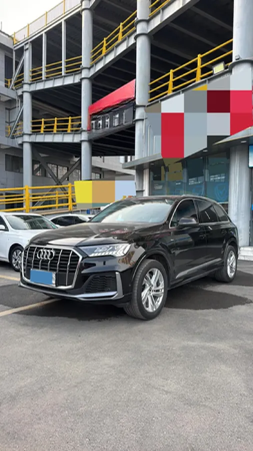 2023 Audi Q7 3.0T 340HP V6 8AT,autocango,china used car exporter,china ev exporter,chinese used car exporter,chinese used ev exporter